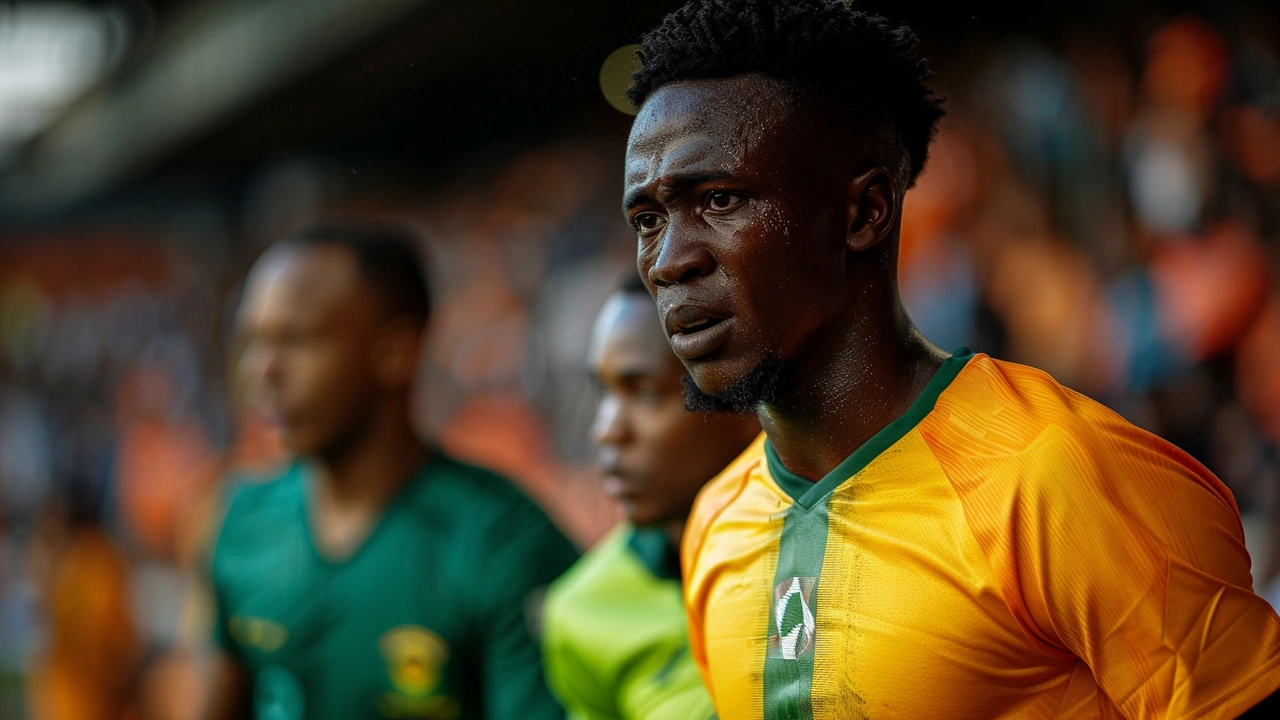 Injury Blow for Mamelodi Sundowns' Themba Zwane Disrupts Bafana Bafana's Plans