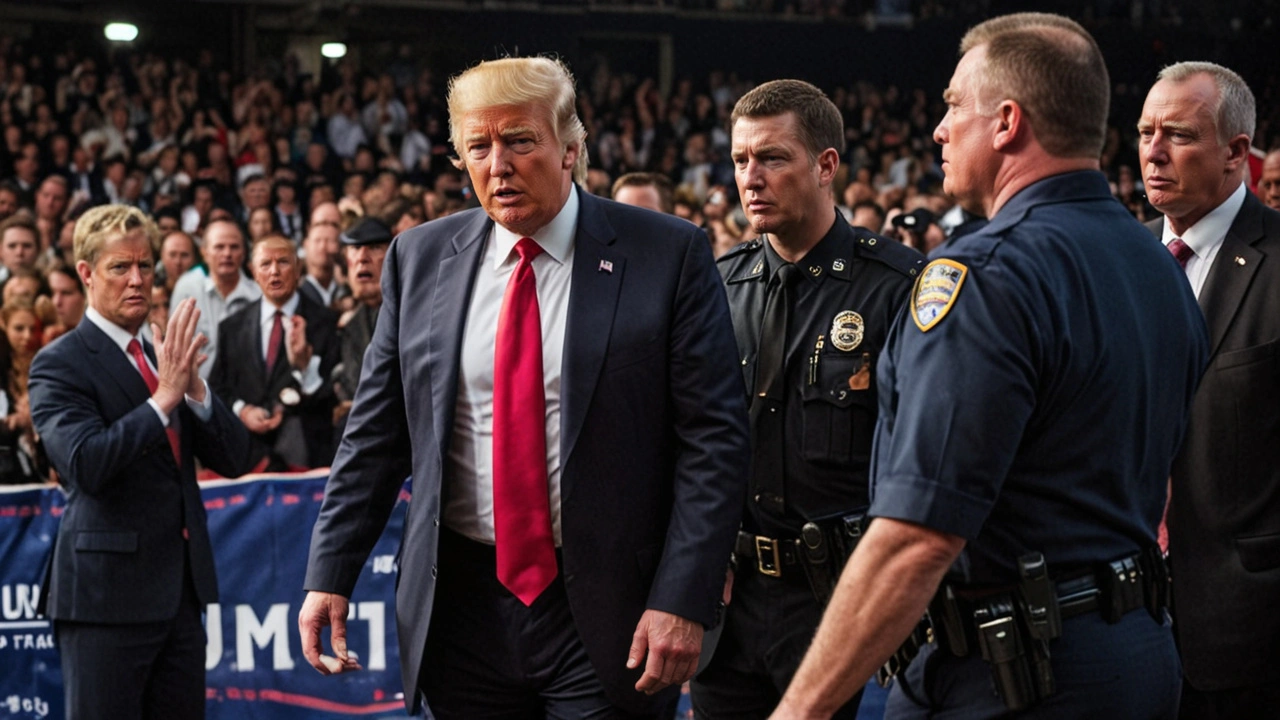 Breaking News: Apparent Gunfire Leads to Trump’s Evacuation from Pennsylvania Rally Stage