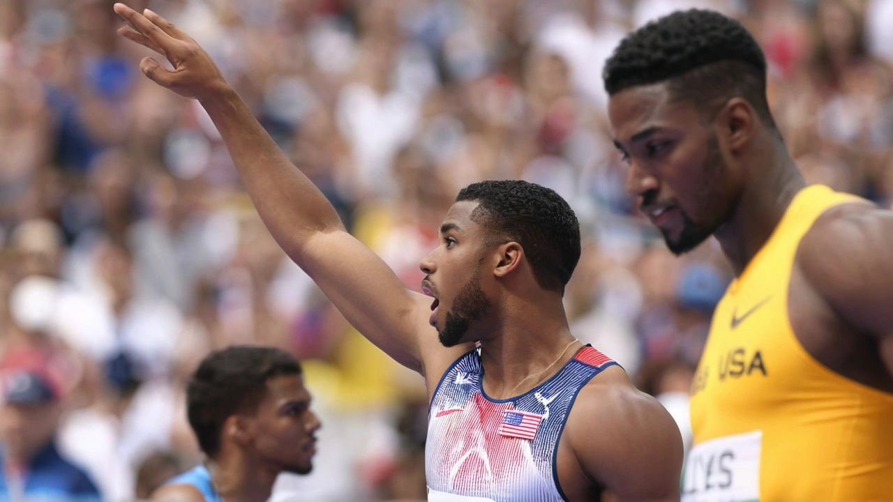 Noah Lyles Advances to Semifinals in the Thrilling 100 Meters at Paris Olympics