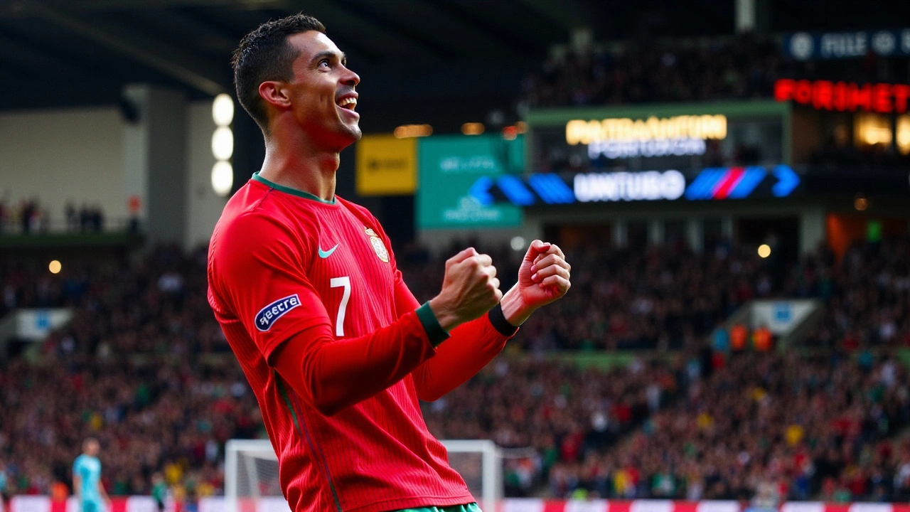 Portugal's Dominant Performance Against Poland in UEFA Nations League: Ronaldo Shines with Spectacular Goal